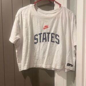 Nike Women's White Short Sleeve Tee